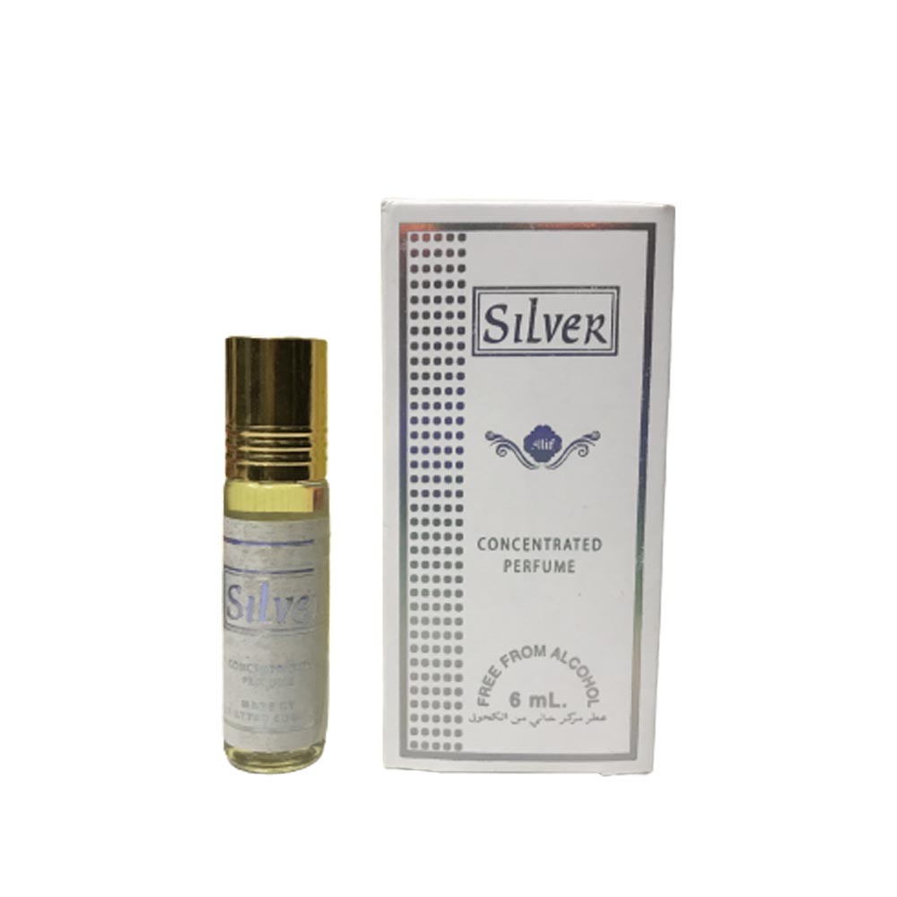 Alif Silver Concentrated Attar 6ml