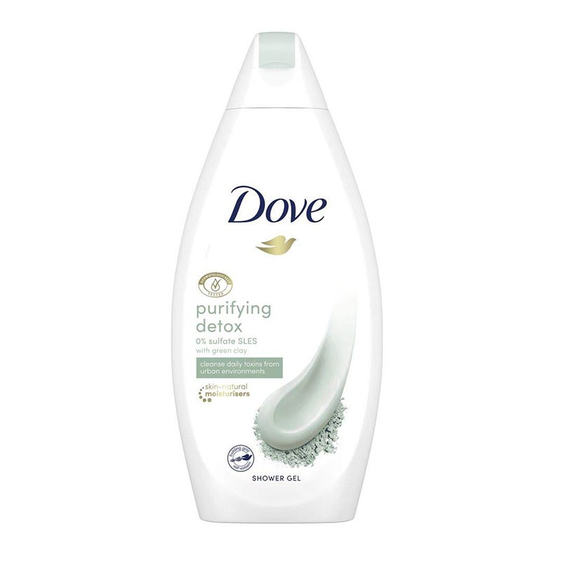 Dove Purifying Detox with Green Clay Shower gel 500ml