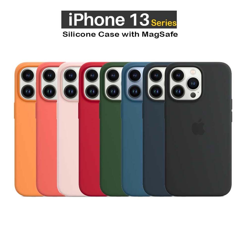 Luxury Silicone Protect Soft Back Cover For iPhone 13,13Pro,13Pro Max