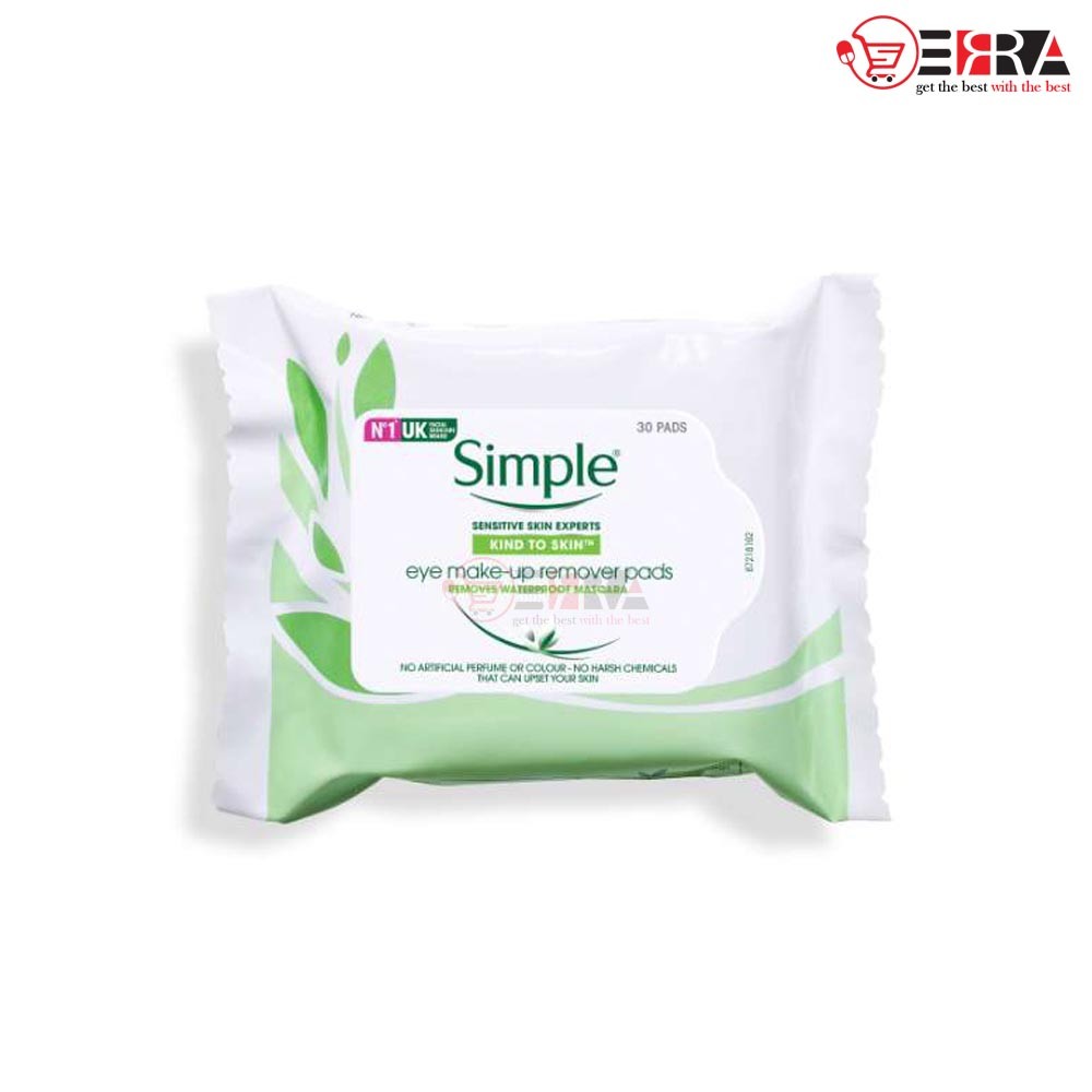 Simple Eye make-up Remover Pads-30pads