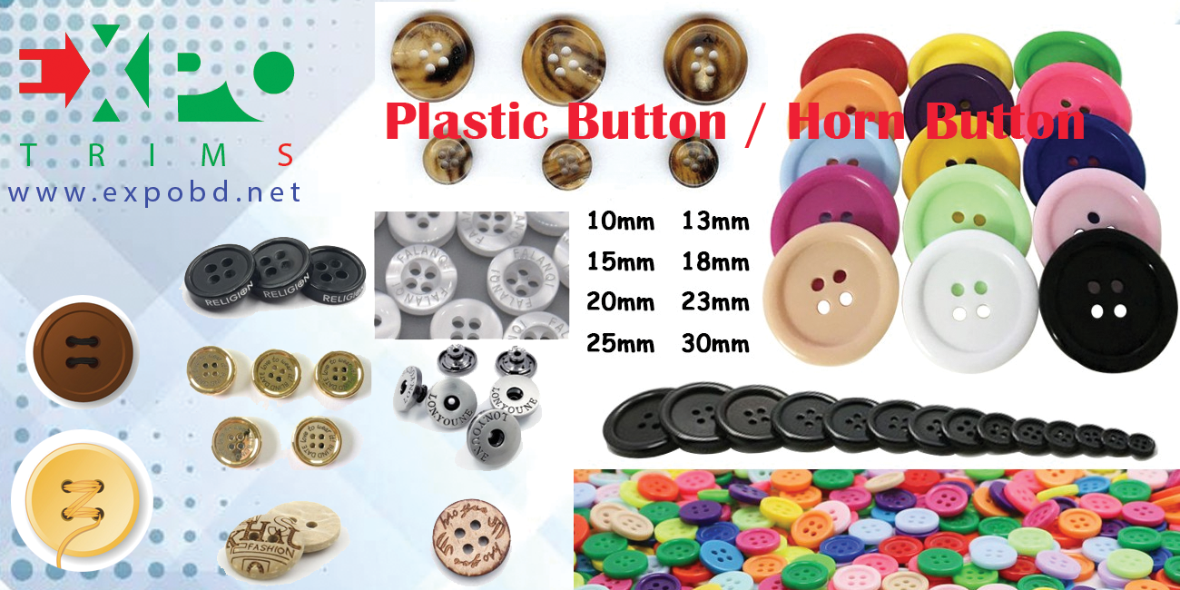 PLASTIC BUTTONS